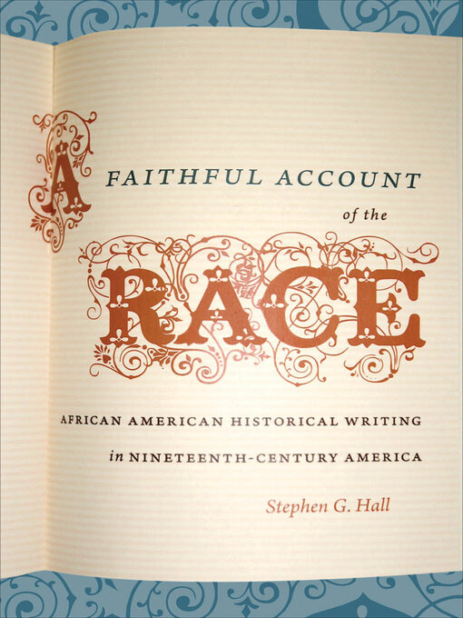 Title details for A Faithful Account of the Race by Stephen G. Hall - Available